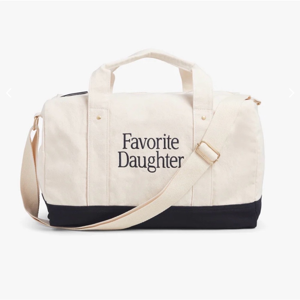 Favorite Daughter Canvas Duffle Bag